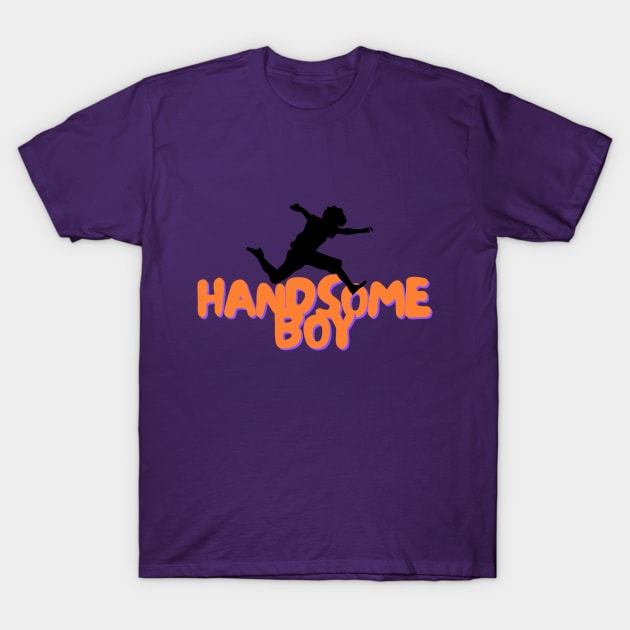 Handsome Boy T-Shirt by Butterfly Dira